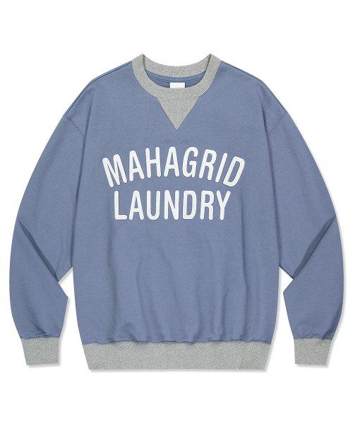 LAUNDRY SWEATSHIRT BLUE (MG2DSMM444A) [BLUE]