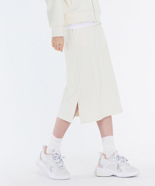 Women's Pintuck Point Skirt-CARG6261B0A [IVORY]