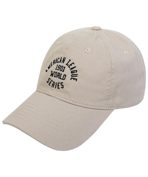NTV BC-AMERICAN LEAGUE 1901 CAP-LIGHT BEIGELIGHT BEIGE [BEIGE]