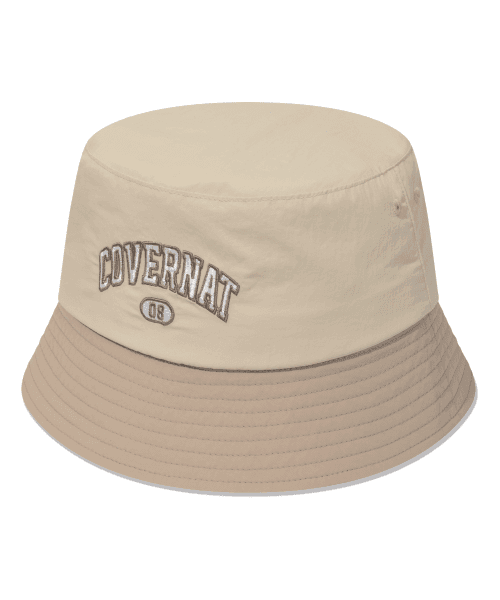 Arch Logo Bucket Hat Beige [BEIGE]