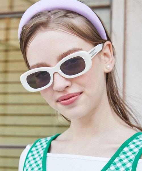 ZEISS Lens Unisex UV Protection Sunglasses MARGOT C12 [WHITE]