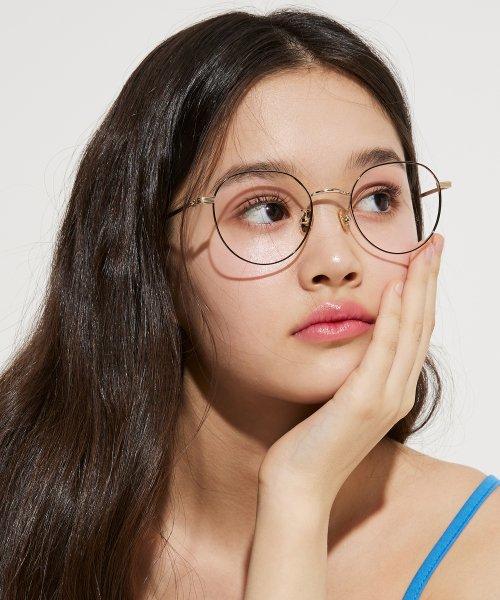 LIZ - Black Gold (Blue Light Blocking Glasses) [GOLD]