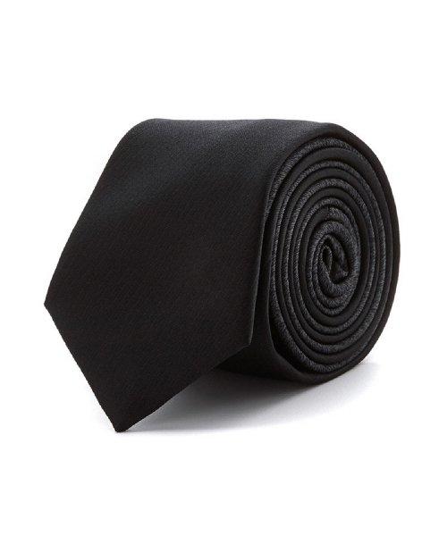 Cubic decoration tie (black) [BLACK]