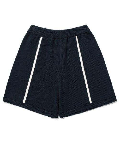 HALF KNIT PANTS_NAVY(IK2DMFK680A) [NAVY]