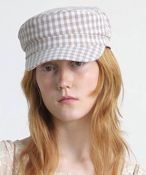 MARINER / GINGHAM CK / BEIGE [BEIGE]