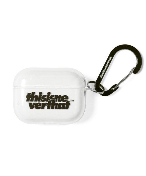 OL-Logo AirPods Pro 1 Case Clear [WHITE]