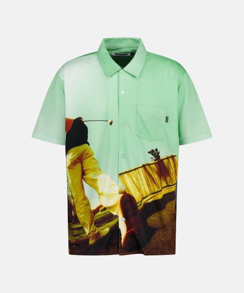 Golfer Jersey Shirt Blue [LIGHTGREEN]