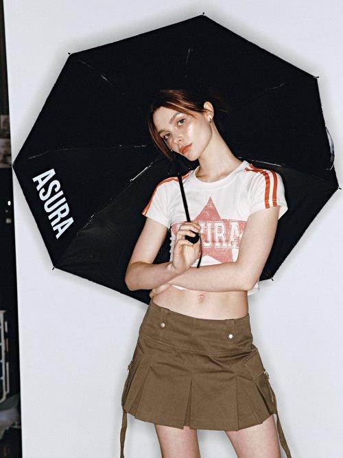 Denim Star Umbrella [BLACK PRINT] [BLACK]