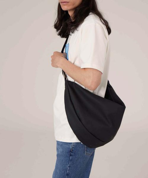 RUBBER BAG(UNISEX)-BLACK [BLACK]