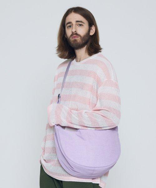 CB Half Circle Big Cross Bag (Lavender) [LAVENDER]