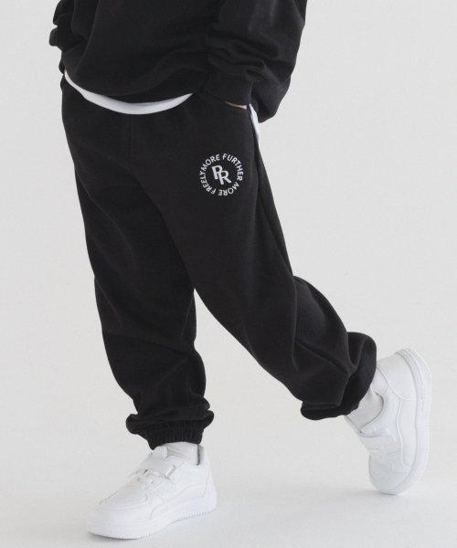 Circle logo jogger sweatpants (black) [BLACK]