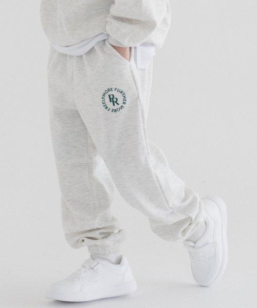 Circle logo jogger sweatpants (oatmeal) [OATMEAL]