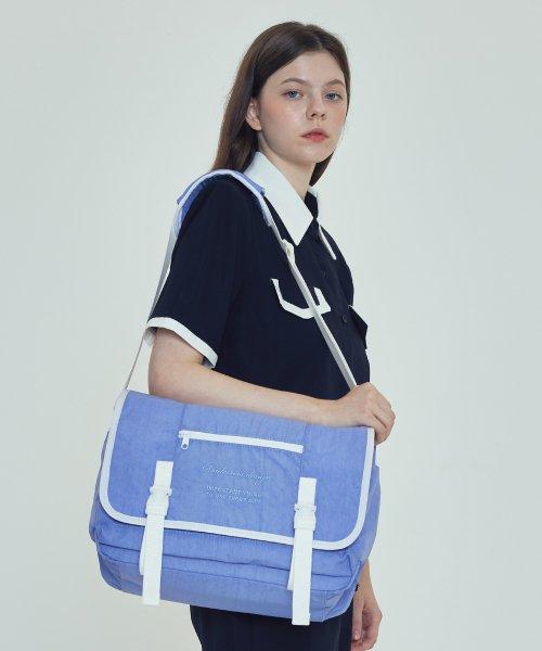 New Clap Clap Cross Messenger Bag (Purple) [PURPLE]