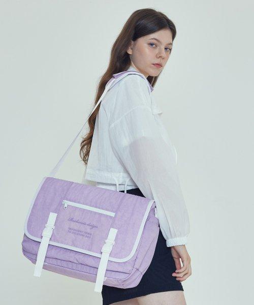 New Clap Clap Cross Messenger Bag (Lavender) [LAVENDER]