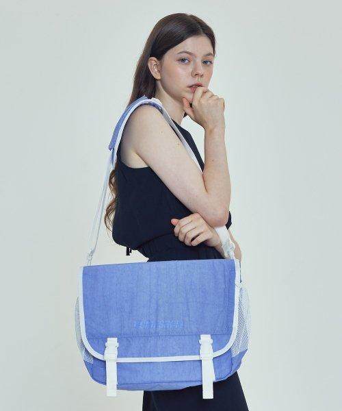 New Signature Logo Cross Messenger Bag (Purple) [PURPLE]