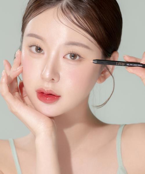 (2 pack) Gel eyeliner pencil [BEIGE,BROWN,GOLD]