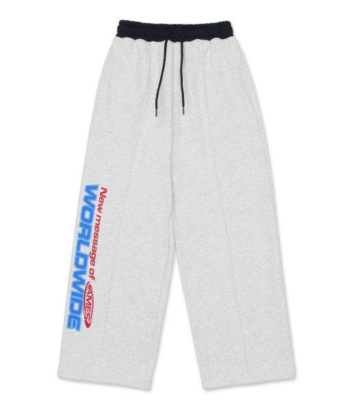 WORLDWIDE SWEATPANTS LIGHT GREY (AM2DFUPA01A) [LIGHTGREY]