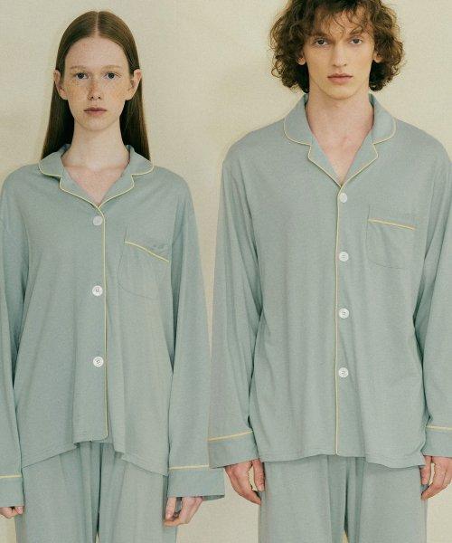 [MODAL] (couple) Essential Mint Grey Pajama Set [MINT]