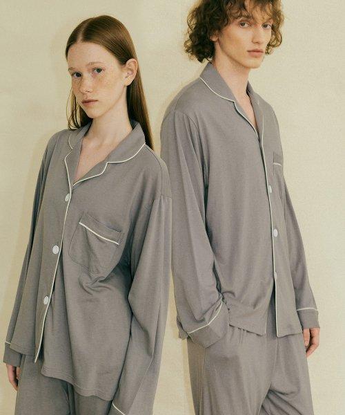 [MODAL] (couple) Essential Grey Pajama Set [GRAY]