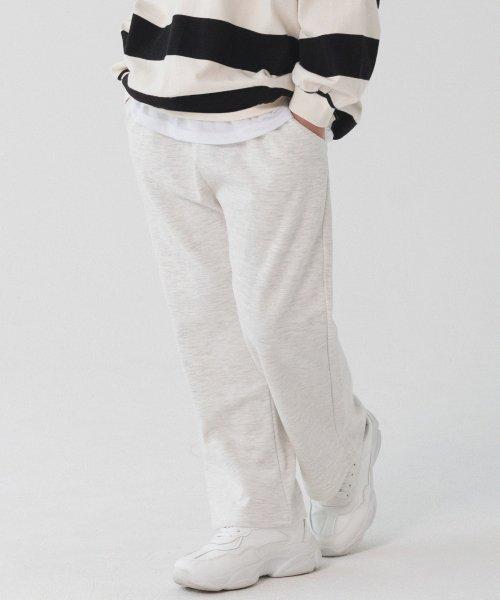 Essential Semi-Wide Sweatpants (Oatmeal) [OATMEAL]
