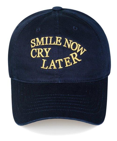 SMILE & CRY Washing Cap-Navy [NAVY]