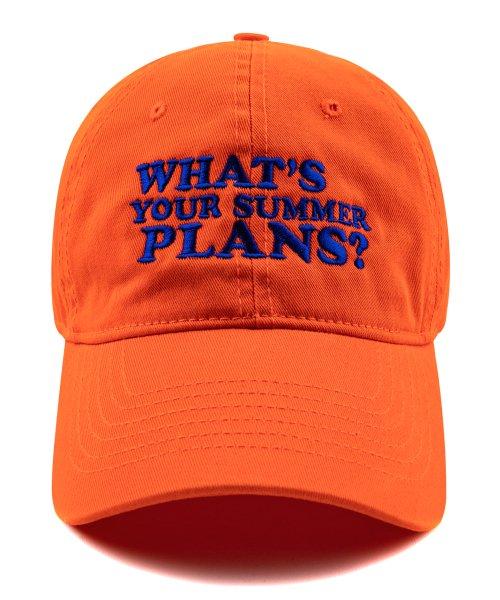 SUMMER PLANS Washing Cap-Orange [ORANGE]