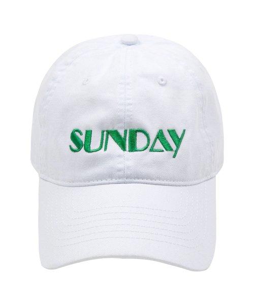 SUNDAY Washing Cap-White [WHITE]