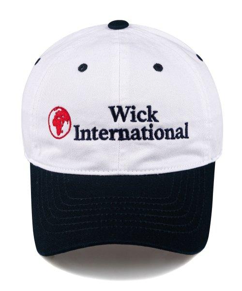 Wick International Washing Cap-White Navy [WHITE]