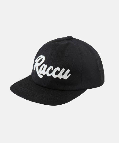 Raku Applique 6 Panel Cap (Black) [BLACK]