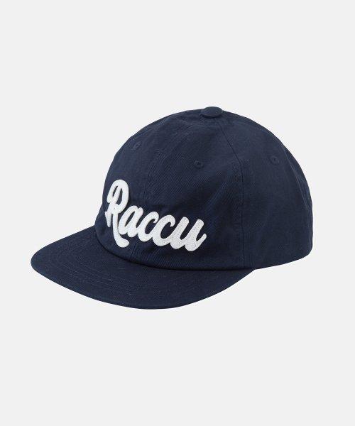 Raku Applique 6 Panel Cap (Navy) [NAVY]