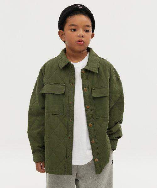 Fatigue Quilted Shirt (Khaki) [KHAKI]