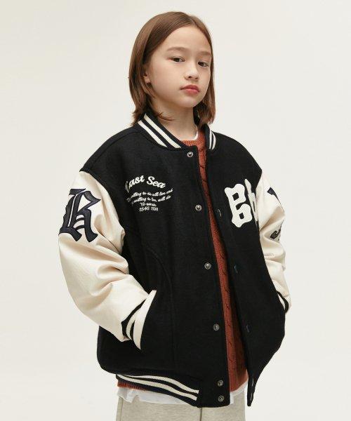 Wool Varsity Jacket (Navy) [NAVY]