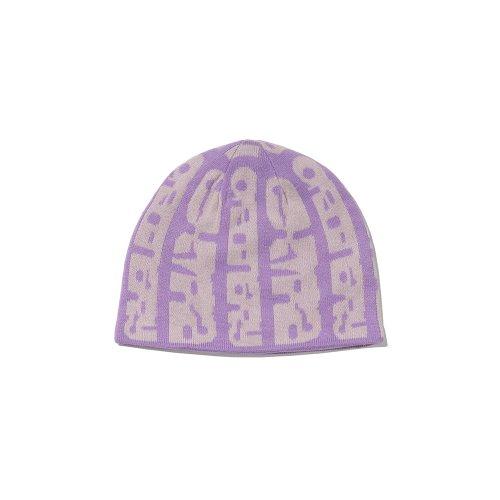 EXOD JACQUARD BEANIE VIOLET [LAVENDER]
