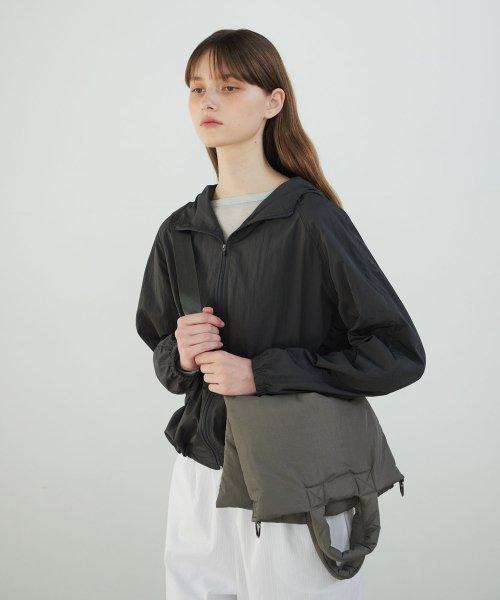 Padded Folding Bag (Charcoal) [DARKGREY]