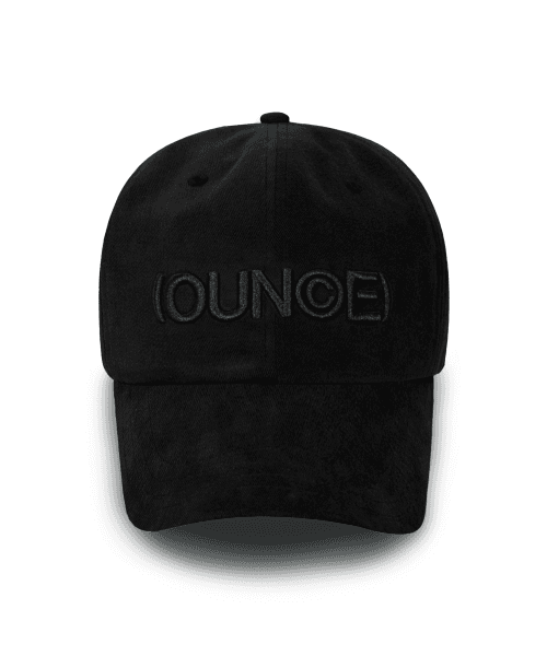 OUNCE Bold Logo 6-Panel Cap_Black [BLACK]