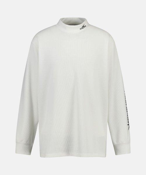 Polartec Waffle Mockneck L/S Tee White [WHITE]