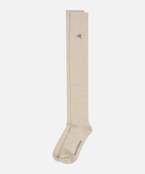 Roomy Knee Socks Ivory [IVORY]
