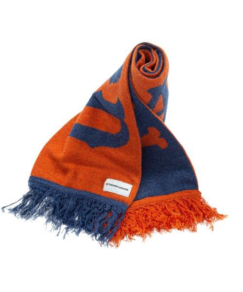 JACQUARD SCARF ORANGE (VH2DFUAB71A) [DARKORANGE]