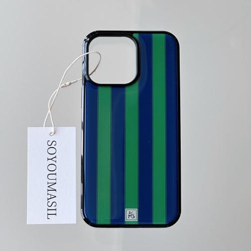 green blue epoxy bumper case [DARKNAVY]