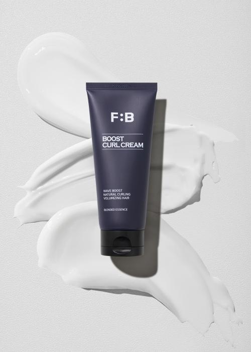 Wave Boost Men's Hair Curl Cream 150ml [SILVER]