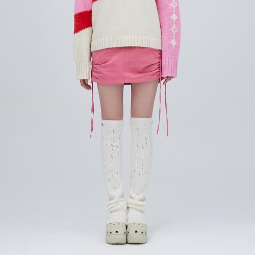KNIT LEG WARMER BEIGE BP4AK001 [BEIGE]