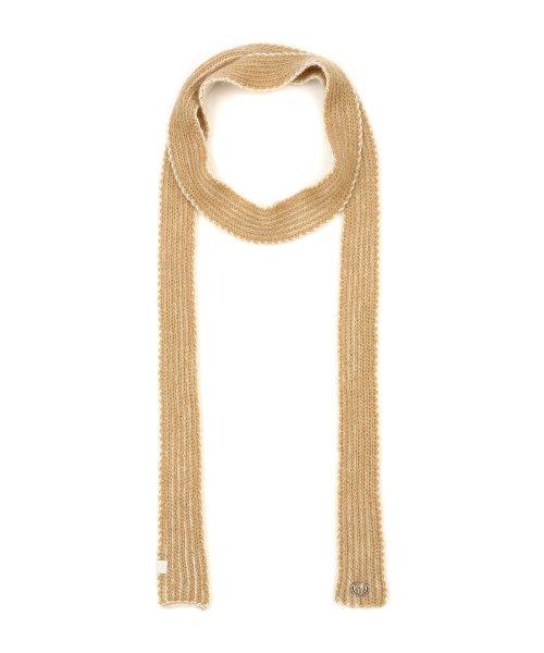 KNIT MUFFLER BEIGE BP4AA001 [BEIGE]