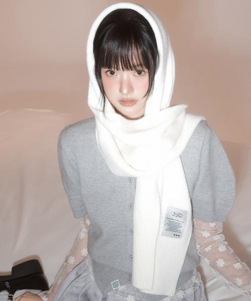 RC [2PACK] Wool Touch Knit Muffler 15 COLOR [IVORY]