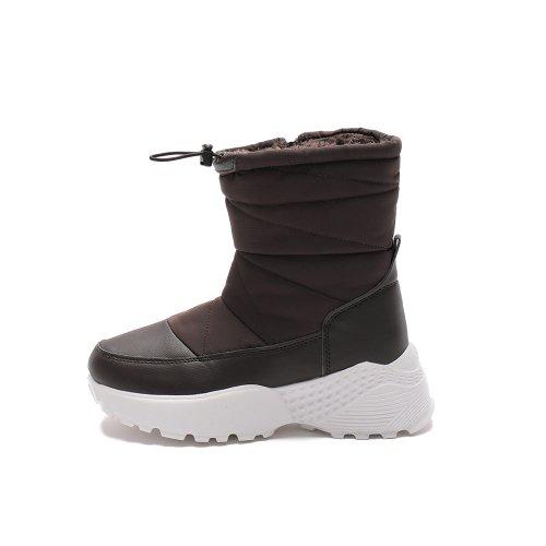 Height-raising padded boots LUNA IT1877-80 dark brown [DARKBROWN]