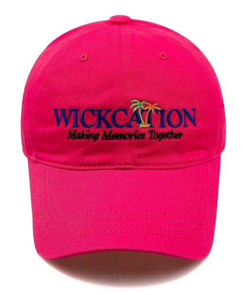 WICKCATION WASHING CAP-HOT PINK [PINK]