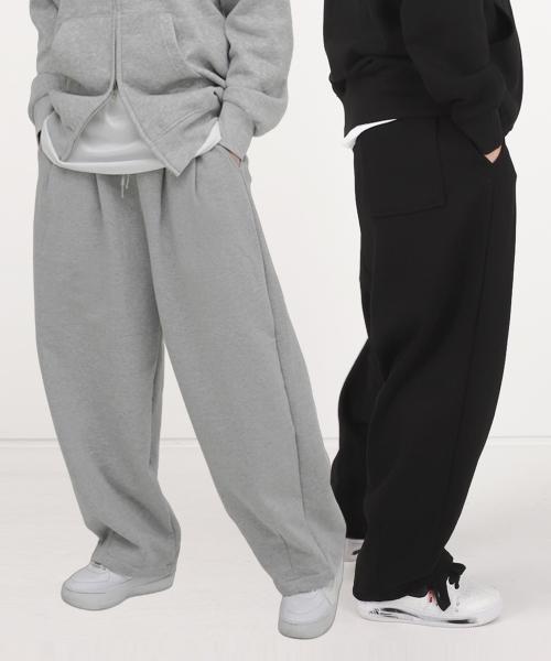 Tutu Wide Sweat Balloon Pants 2 Colors [BLACK,GRAY]