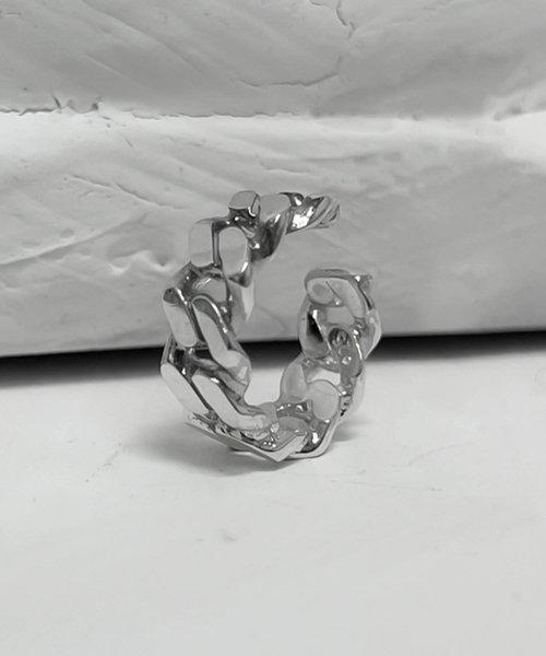 Chain motif ear cuff-Silver 925 [SILVER]
