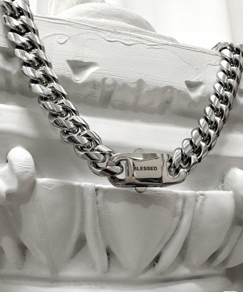 13mm SS Reversible Classic Chain Necklace-Silver [SILVER]