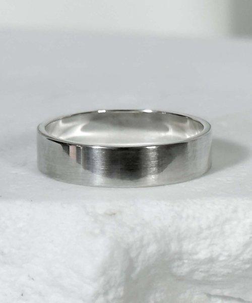 5MM non-logo ring-silver925 [SILVER]