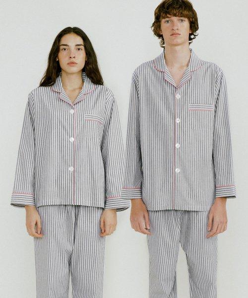 (couple) Amsterdam Pajama Set [LIGHTGREY]
